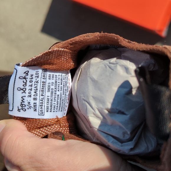 Nike Tom Sachs general purpose shoe 7 - Picture 8 of 9